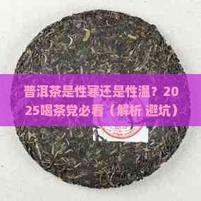 普普洱茶性寒还是性温