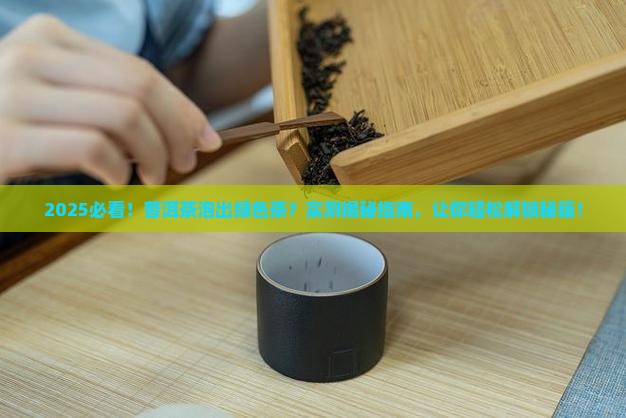 普洱茶怎么泡能变绿色茶