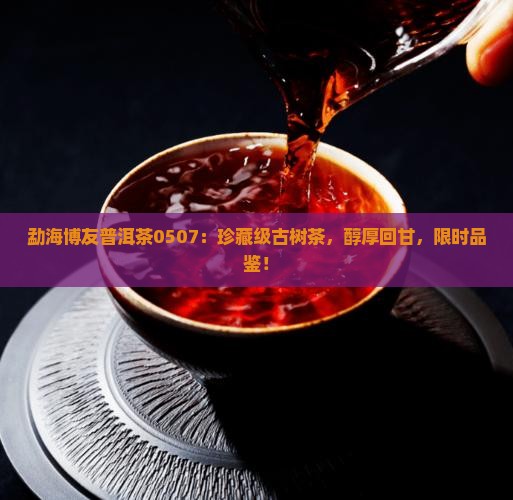 勐海博友普洱茶0507