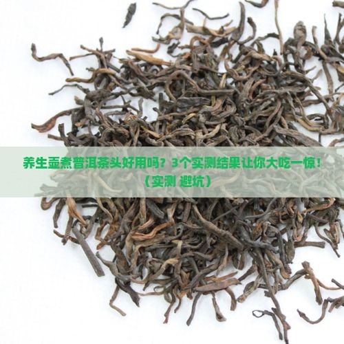 养生壶煮普洱茶头好用吗