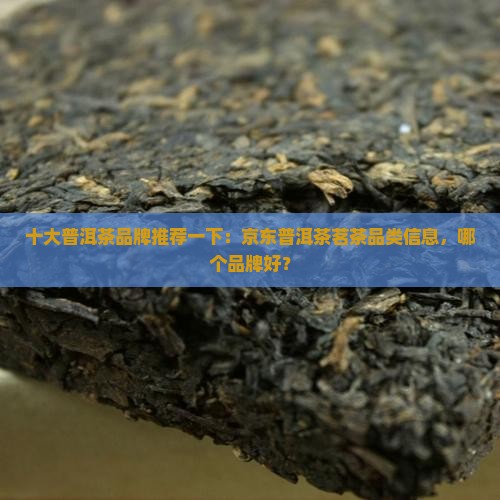 全品类普洱茶品牌推荐一下
