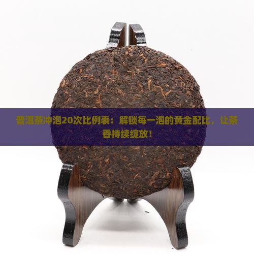 普洱茶冲泡20次比例表