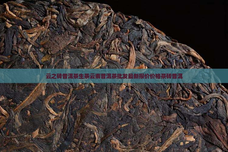 云之砖普洱茶生茶