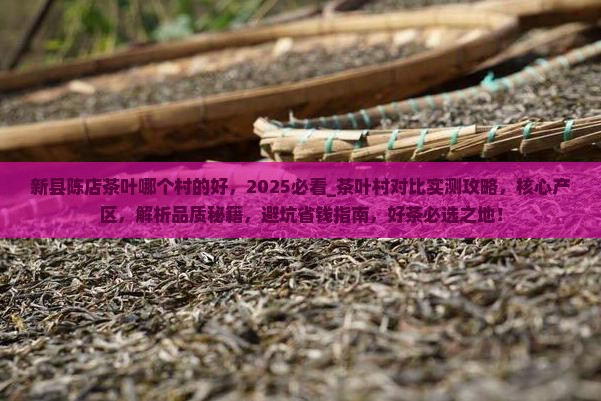 新县陈店茶叶哪个村的好