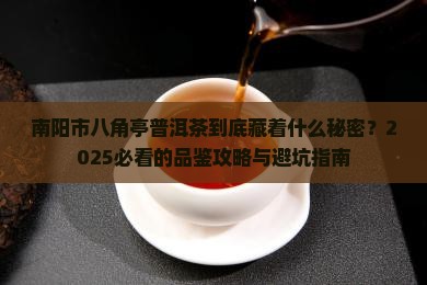 南阳市八角亭普洱茶
