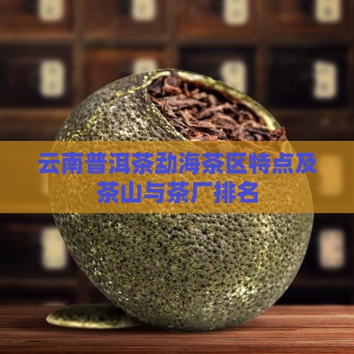 云南普洱茶勐海茶区