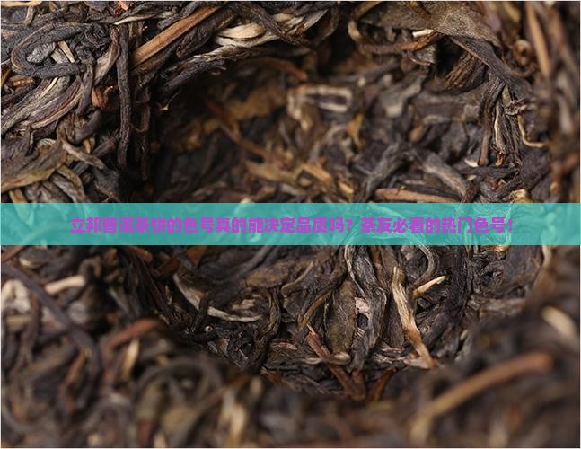 立邦普洱茶饼的色号