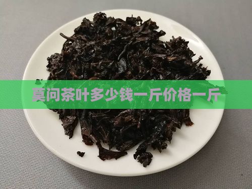 莫问茶叶多少钱一斤