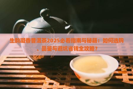 生韵凝香普洱茶