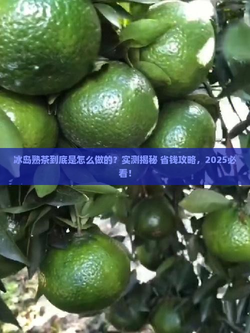 冰岛熟茶怎么做的