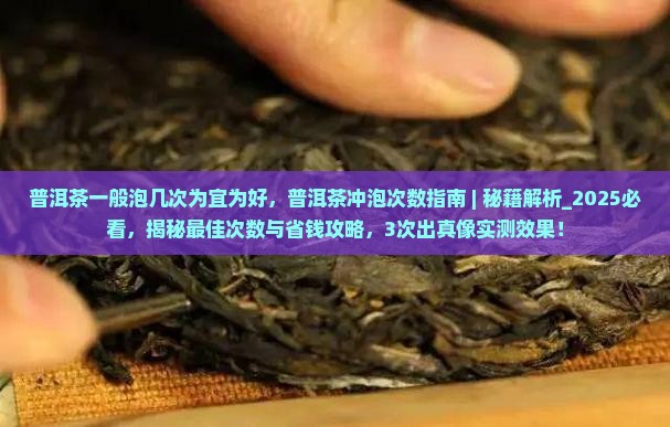 普洱茶一般泡几次为宜为好