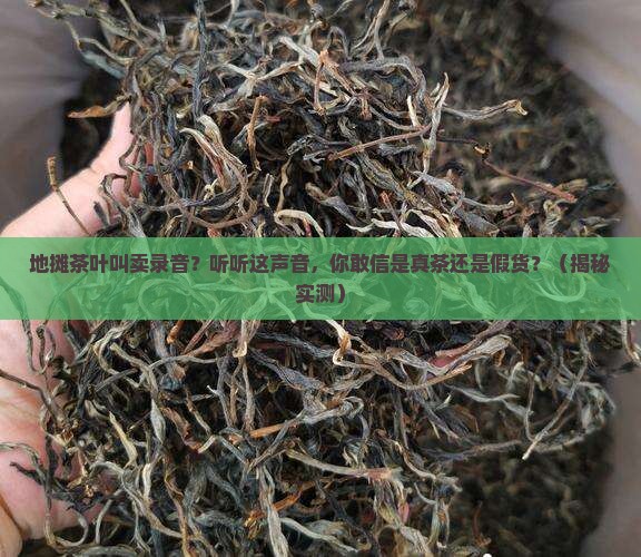 地摊茶叶叫卖录音