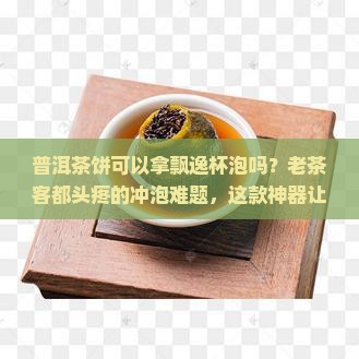 普洱茶饼可以拿飘逸杯泡吗