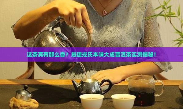 易捷戎氏本味大成普洱茶