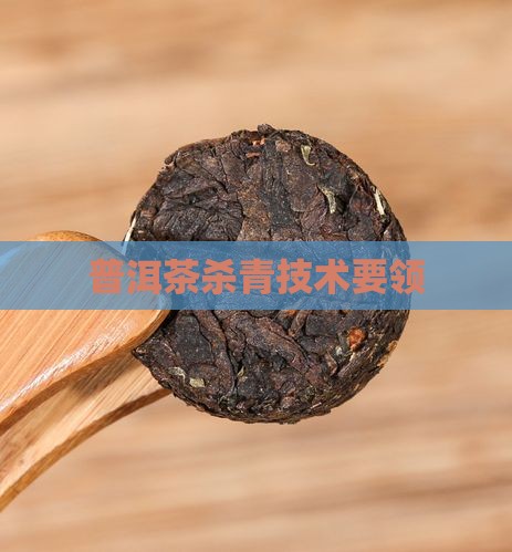 普洱茶杀青技术要领