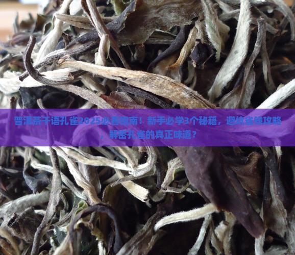 普洱茶千语孔雀