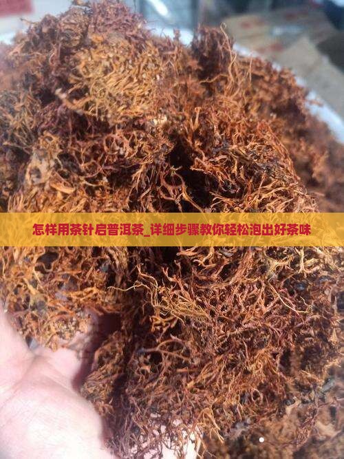 怎样用茶针启普洱茶