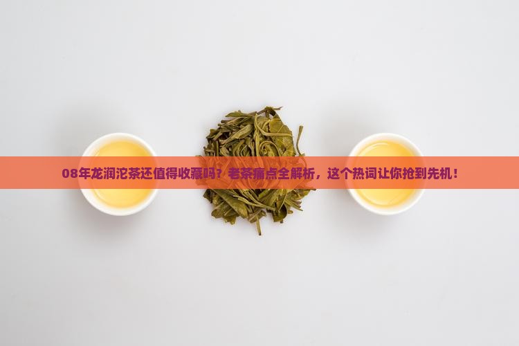 08年龙润沱茶