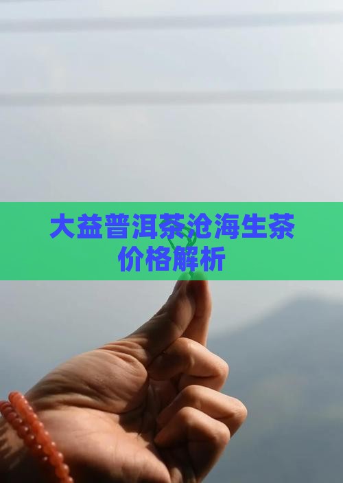 大益普洱茶沧海生茶价值