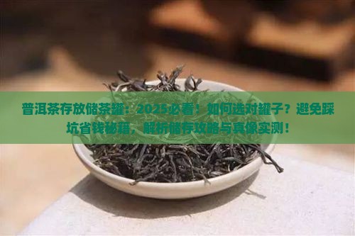 普洱茶存放储茶罐