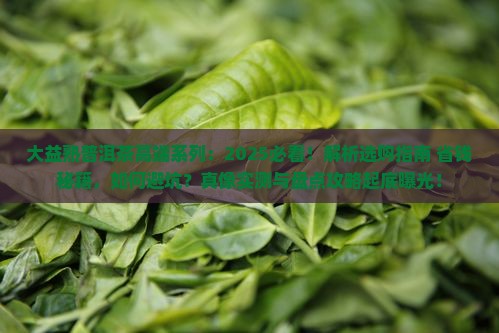大益熟普洱茶高端系列