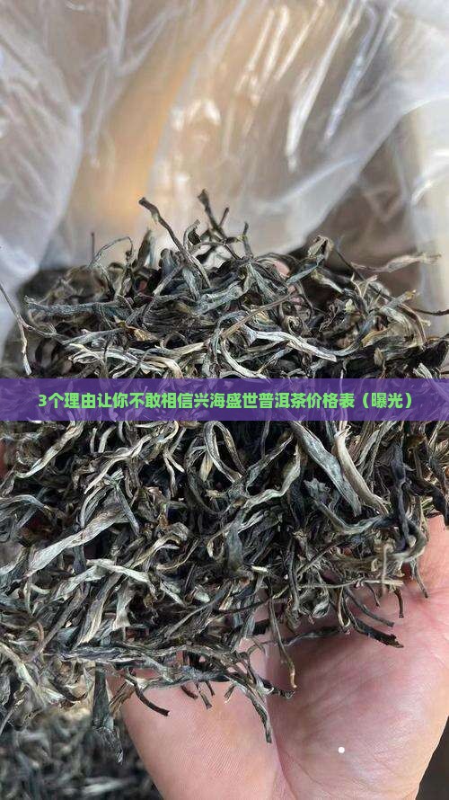 兴海盛世普洱茶价格表一览