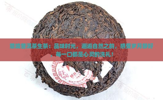 意境普洱茶生茶
