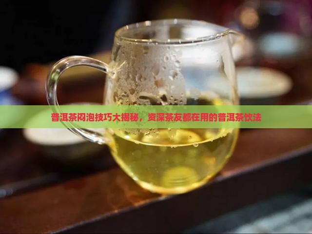 普洱茶闷泡测评