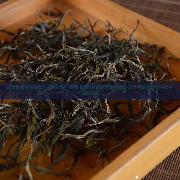 生普洱茶饼子颜色深