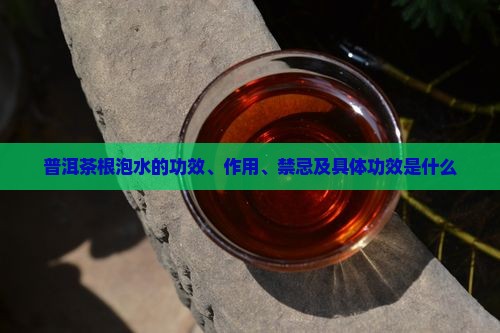 普洱茶根泡水的功效