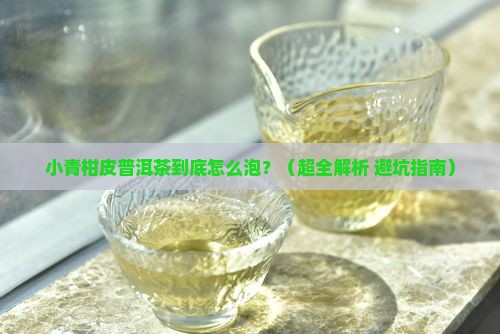 小青柑皮普洱茶怎样泡