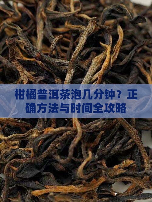 柑橘普洱茶泡几分钟