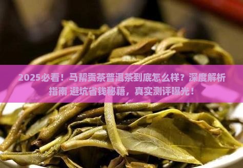 马帮贡茶普洱茶怎么样