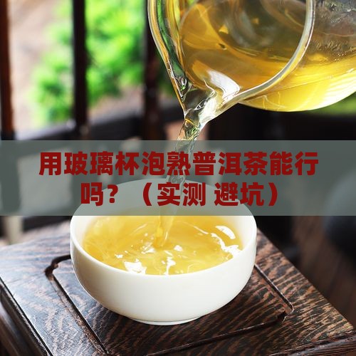 泡熟普洱茶用玻璃杯可以吗