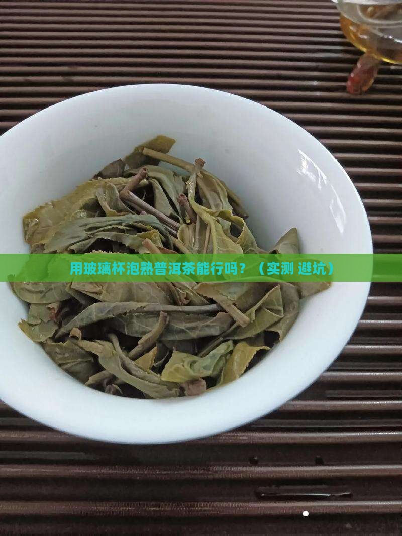 泡熟普洱茶用玻璃杯可以吗