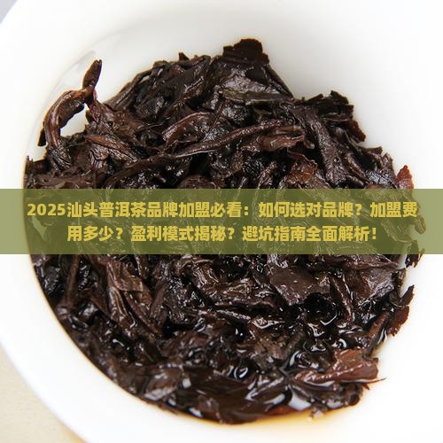 汕头普洱茶品牌加盟