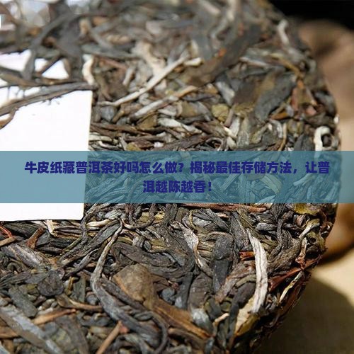 牛皮纸藏普洱茶好吗怎么做