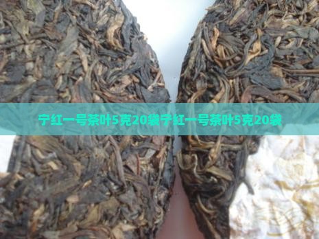 宁红一号茶叶5克20袋