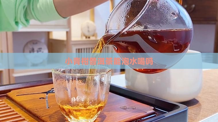 小青柑普洱茶能泡水喝吗