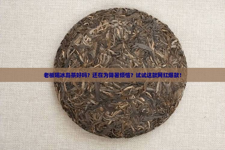 老板喝冰岛茶好吗