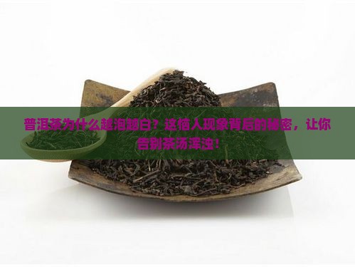 普洱茶为什么越泡越白