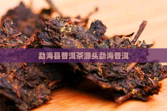 普洱茶源头勐海县城