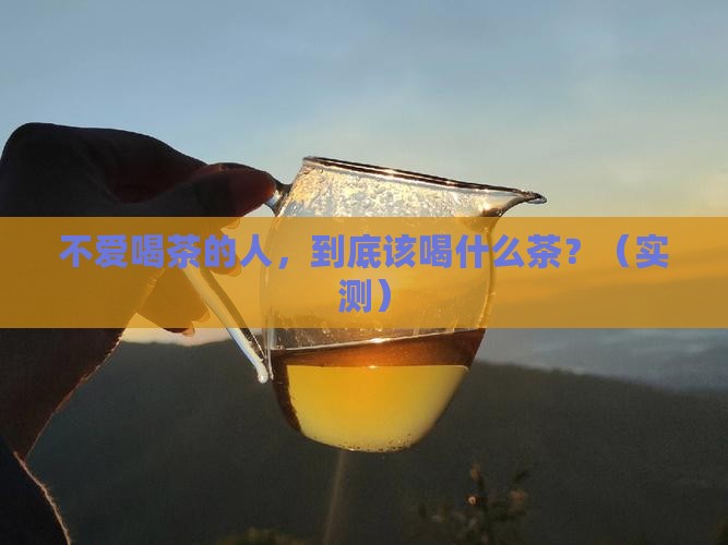 不爱喝茶的人喝什么茶