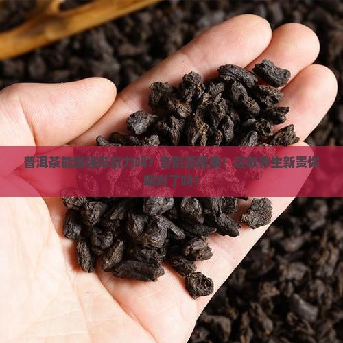 普洱茶可以增强抵抗力吗
