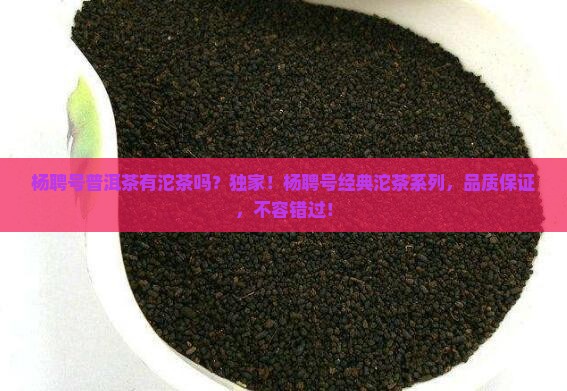 杨聘号普洱茶有沱茶吗