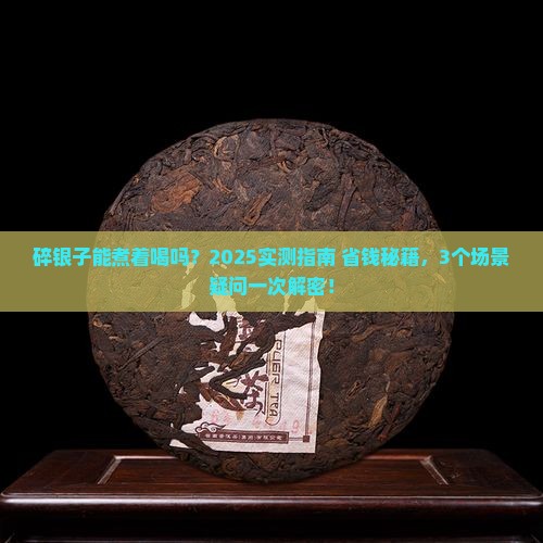 碎银子喝法可以煮吗