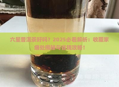 六星普洱茶好吗