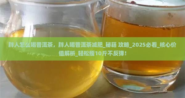 胖人怎么喝普洱茶