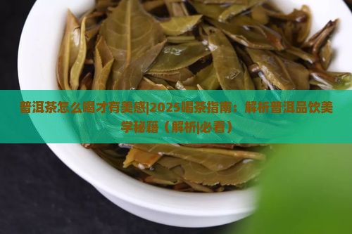 普洱茶怎么喝才有美感