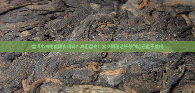普洱小青柑可以隔夜喝吗